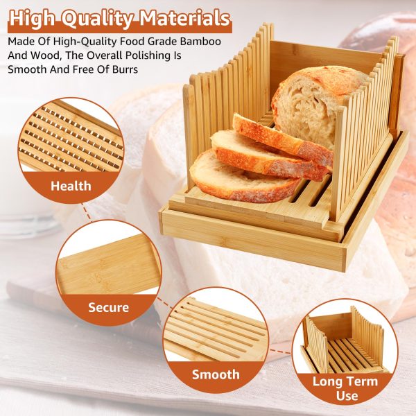 Commercial Bread Slicer With Crumb Tray Bamboo Loaf Cutter China Manufacturer - Image 6