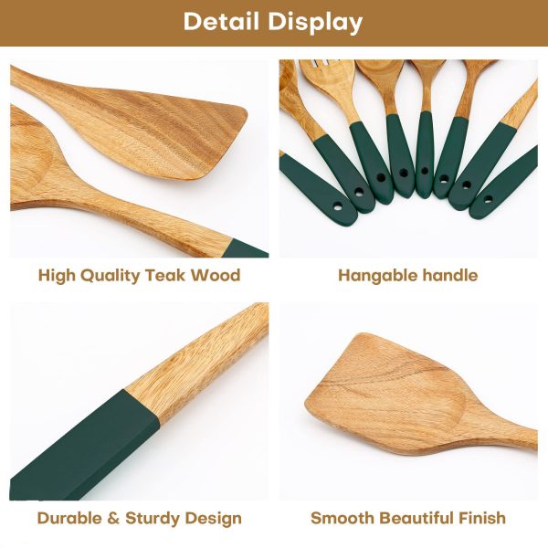 Wooden Spoons Cooking Utensil Set China Factory Directsales - Image 4