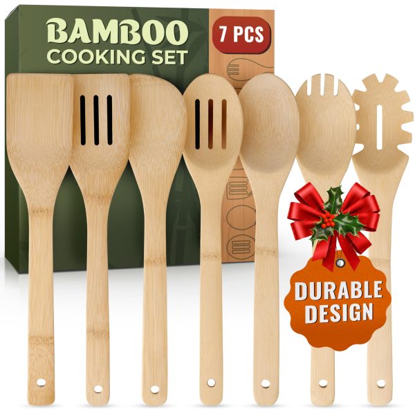 Bamboo Wooden Cooking Utensils Wooden Kitchen Utensil Set China Factory Directsales