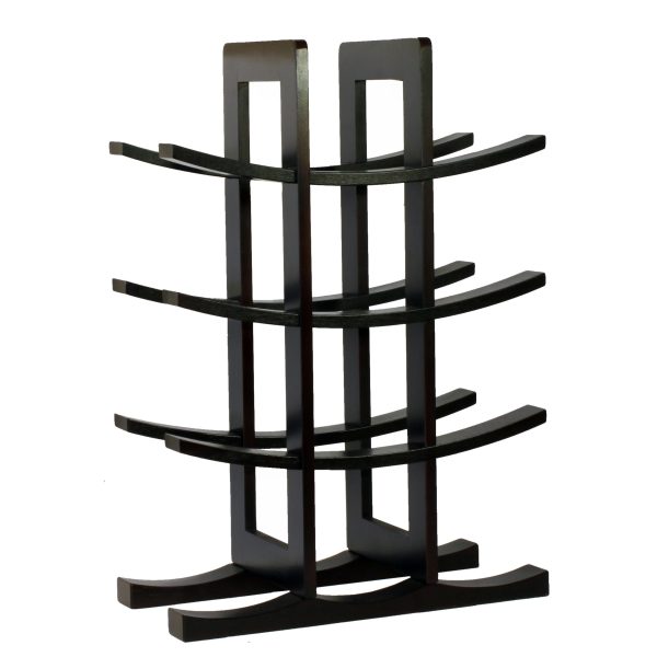 China Factory Direct Supplier 4-Tier Bamboo Wine Rack 12 Bottle Capacity Wine Racks - Image 5