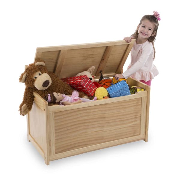 China Factory Direct Supplier Wood Furniture For Playroom Children's Storage Chest With Lid Covers - Image 4