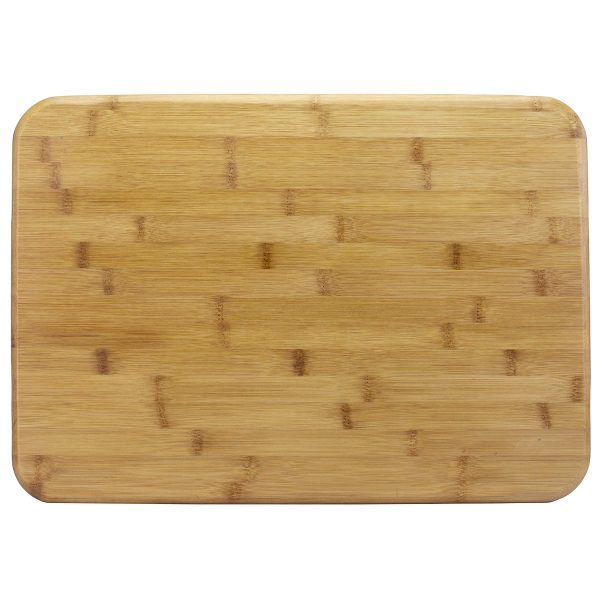 China Factory Direct Supplier Bamboo Chopping Board For Kitchen Bamboo Wooden Dishes With Foot Pad For Food Preparation - Image 4