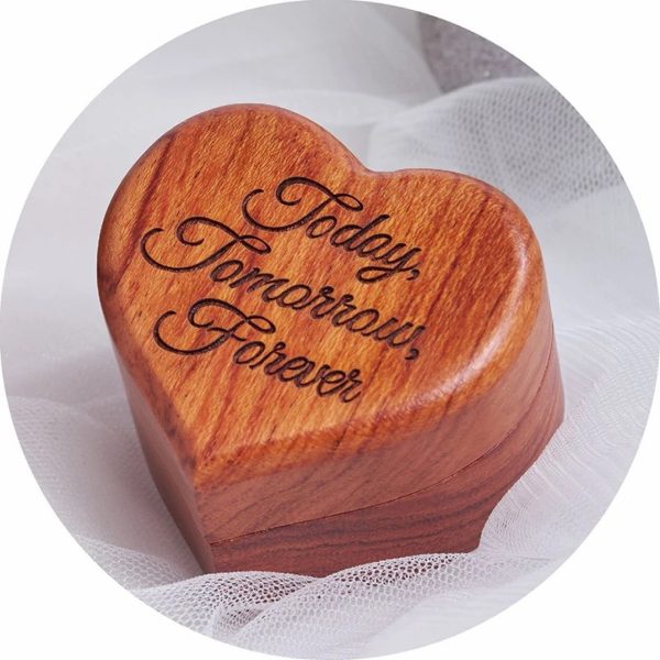 Wood Jewelry Ring Box Gift Box China Custom Factory - Image 4