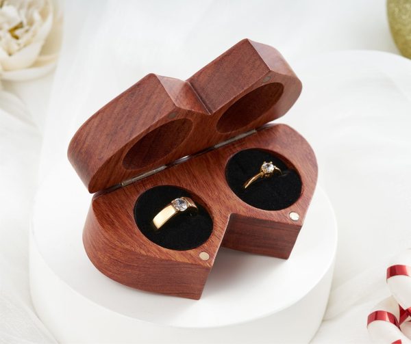 Jewelry Ring Gift Box Wooden Storage Tray China Custom Factory - Image 5