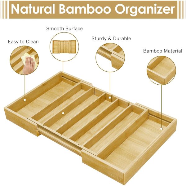 Bamboo K Cup Drawer Organizer China Factory - Image 4