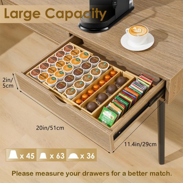 Bamboo K Cup Drawer Organizer China Factory - Image 6